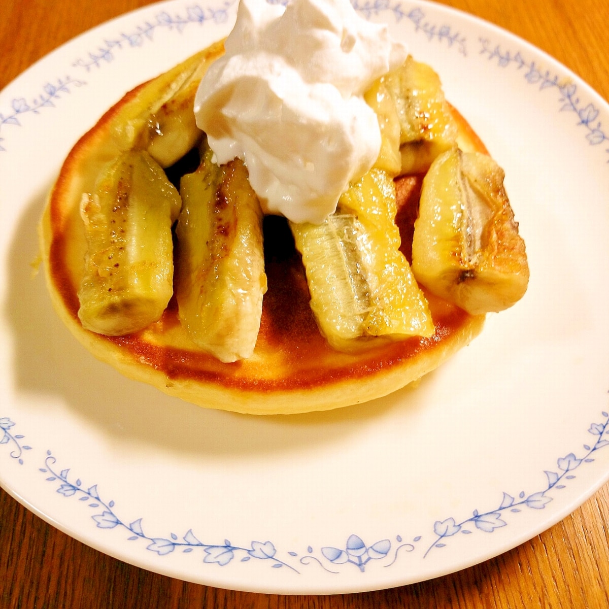 おうちカフェ とろとろバナナのホットケーキ レシピ 作り方 By ねここ25 楽天レシピ おうちカフェ とろとろバナナのホットケーキ レシピ 作り方 By ねここ25 楽天レシピ